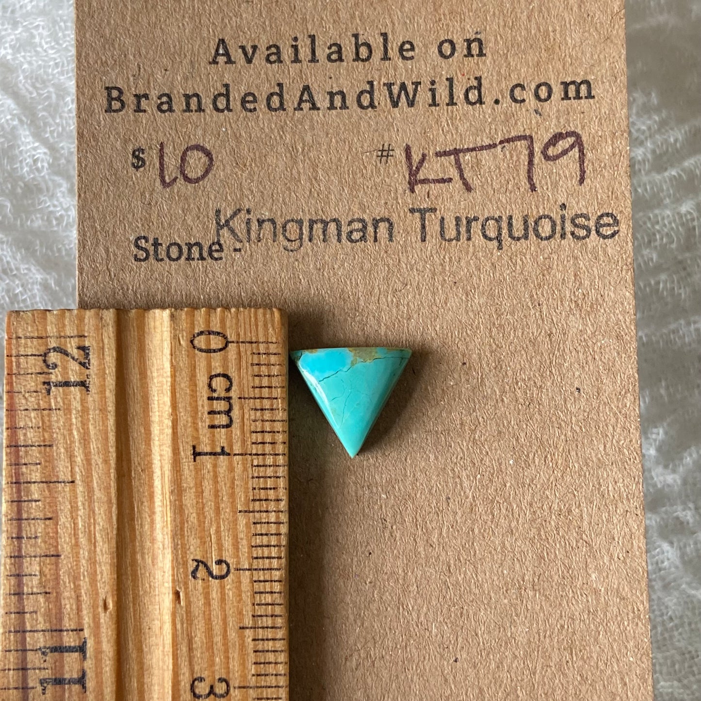 Kingman Turquoise Cabochon - KT79