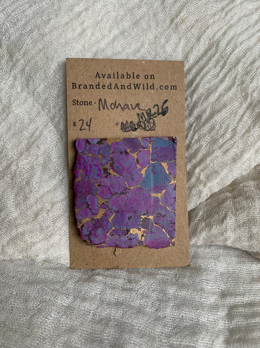 Mohave rough Cabochon - MR26