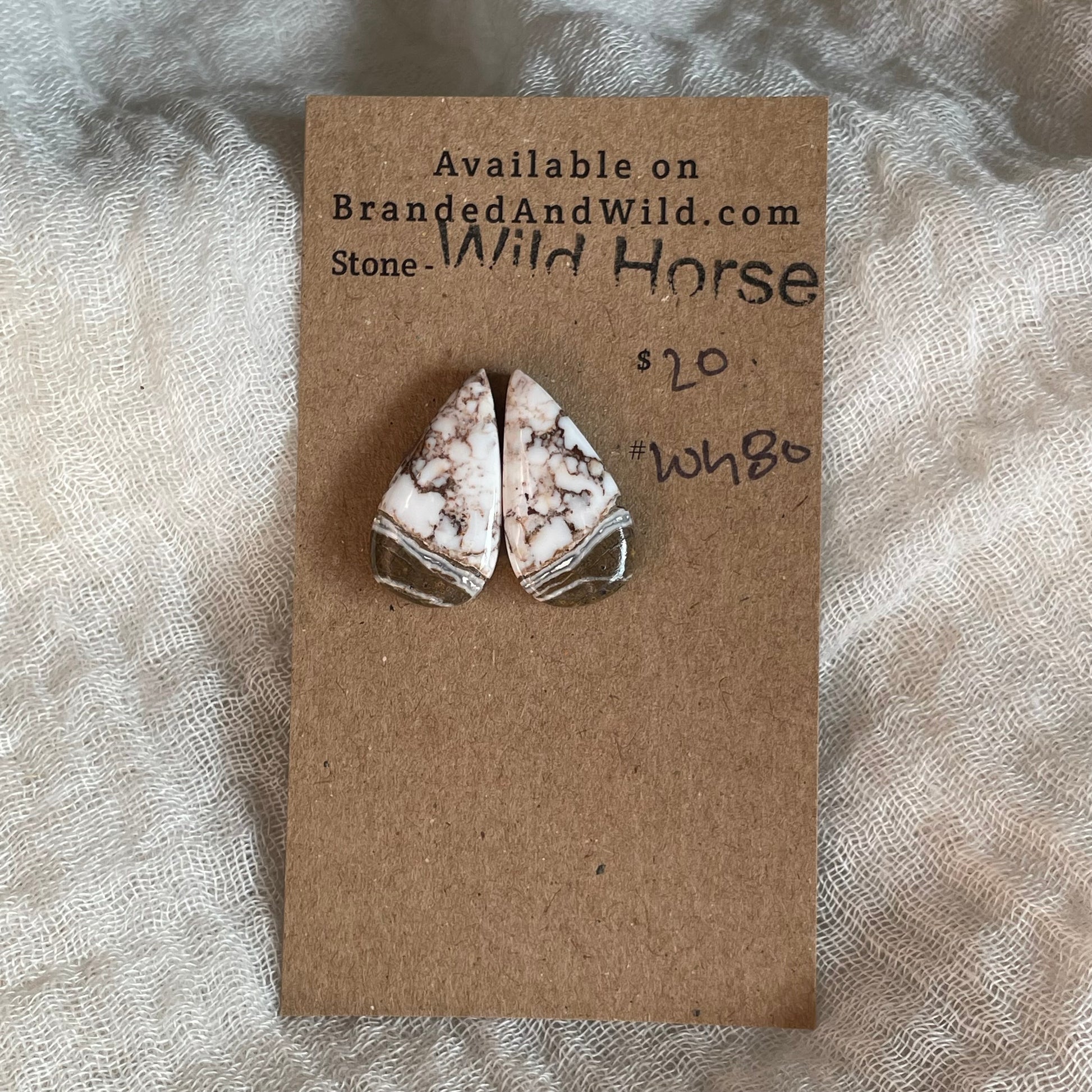 Wild Horse Cabochon - WH80 E2B17C13-64B0-4C8B-8BBB-752641E4ECC9 Brandedandwild.com