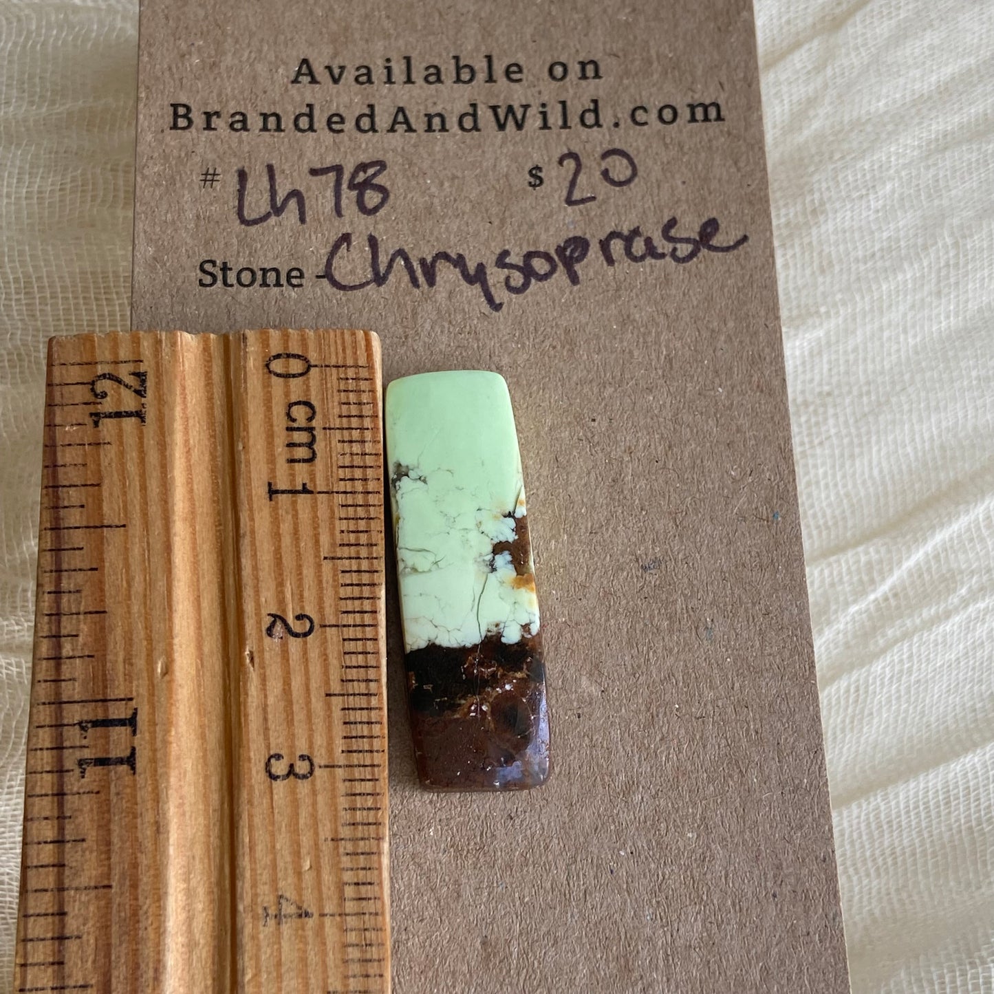 Chrysoprase Cabochon - Ch78
