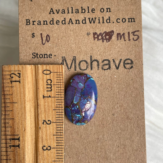 Mohave Cabochon - M15 Cabochon E2D57E60-34BB-41F2-A7C9-89DEC34E6BF9 Brandedandwild.com