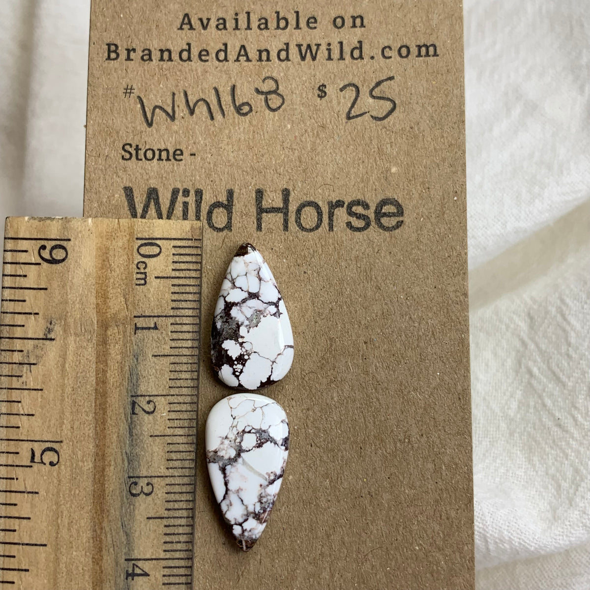 Wild Horse Cabochon - WH168 E303EFFF-10E6-4EE1-BFB6-34EE483DA3D7 Brandedandwild.com