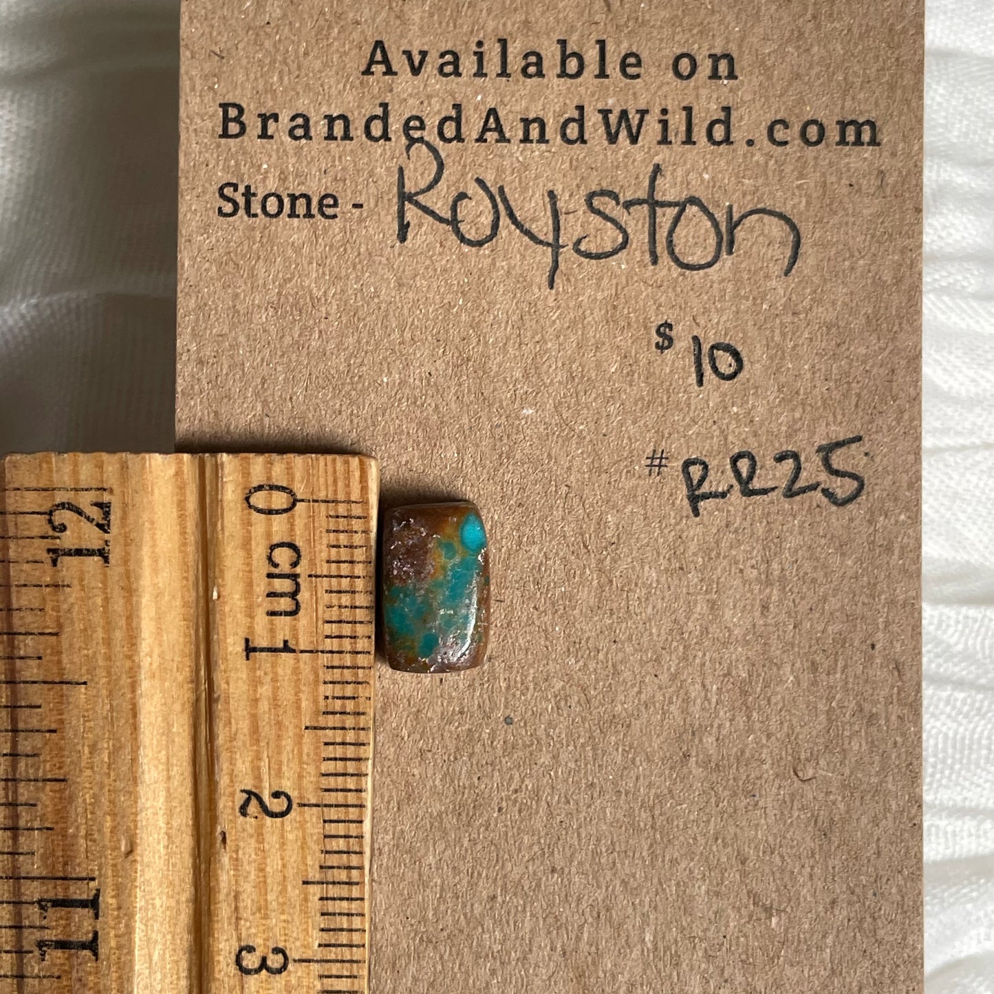 Royston Ribbon Turquoise Cabochon RR25 E316DFD7-CB00-411E-BEB2-F24108B01BB2 Brandedandwild.com