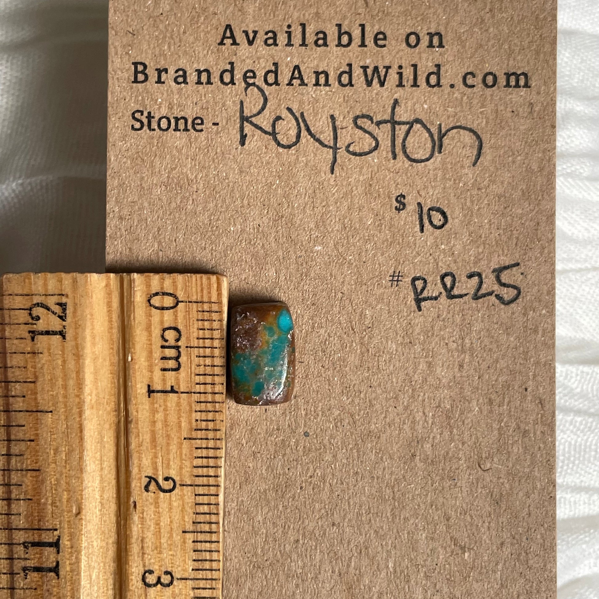Royston Ribbon Turquoise Cabochon RR25 E316DFD7-CB00-411E-BEB2-F24108B01BB2 Brandedandwild.com