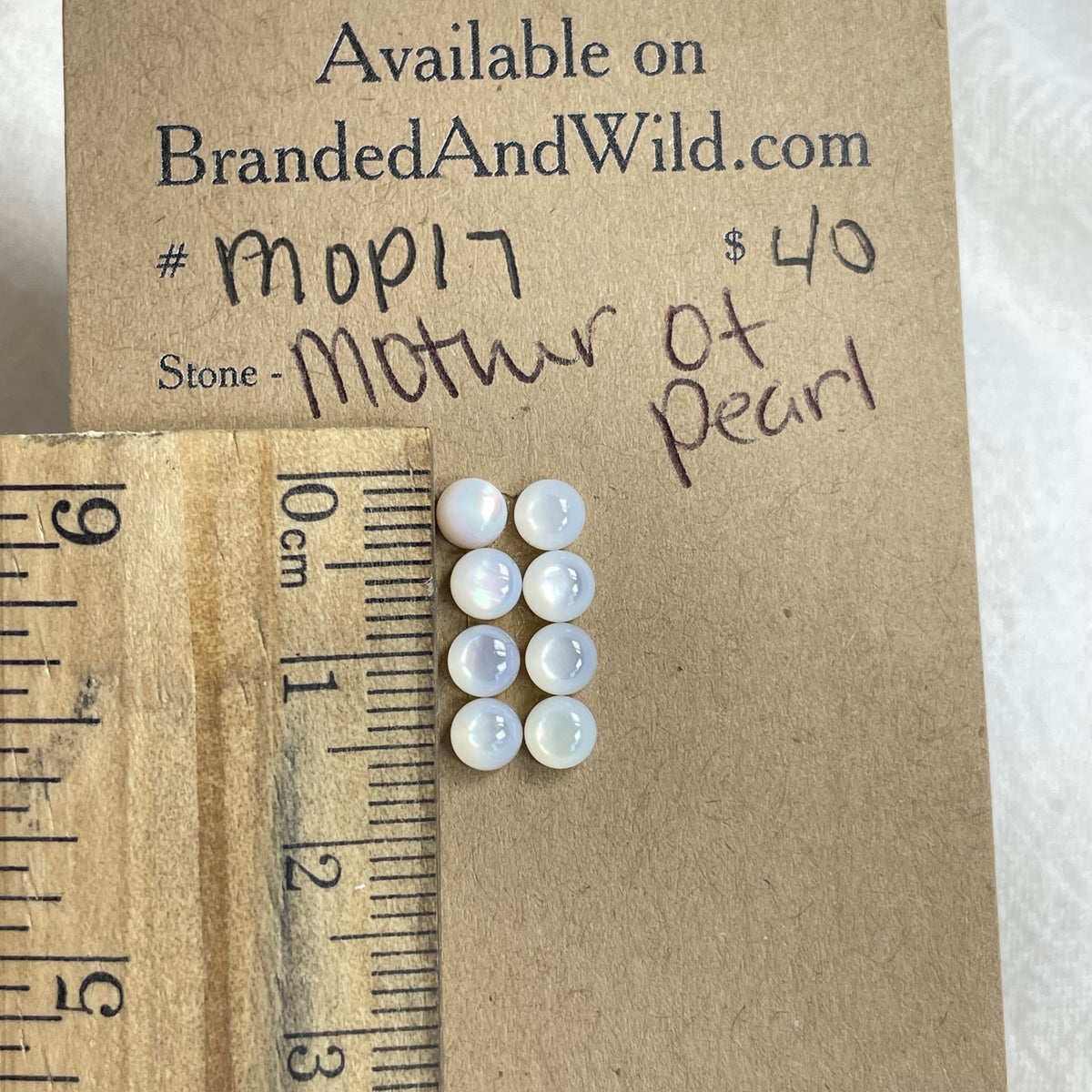Mother of pearl cabochon - MP17