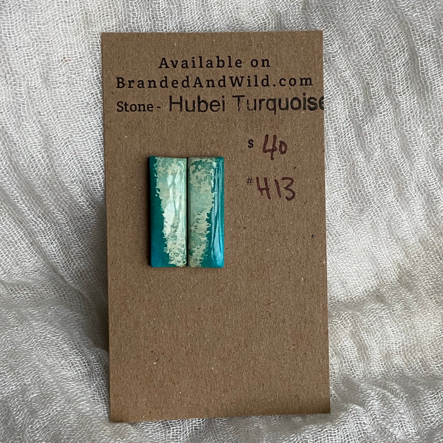 Hubei Turquoise Cabochon - H13