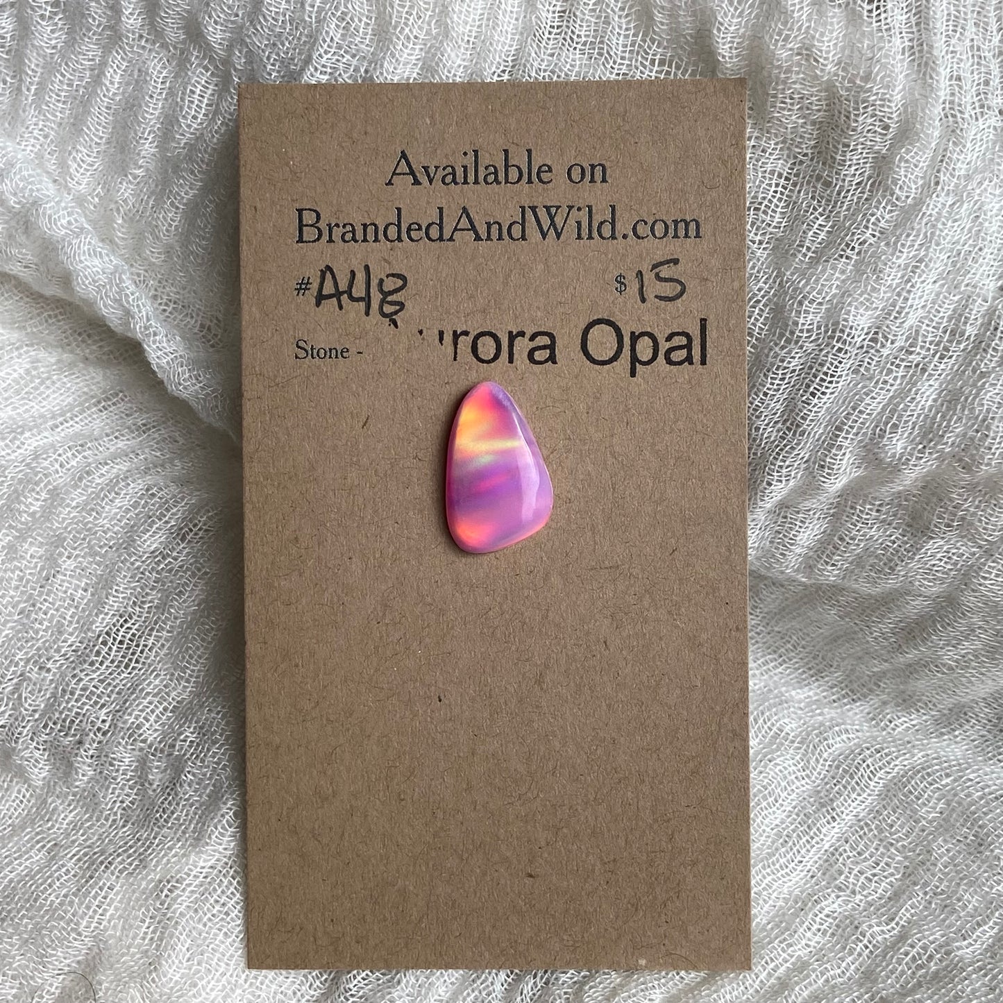 Aurora Opal Cabochon - A48 E37DA988-0725-422F-9E41-5CC471A9FBC4 Brandedandwild.com