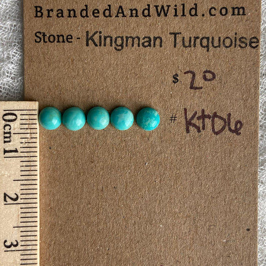 Kingman Turquoise Cabochon - KT06