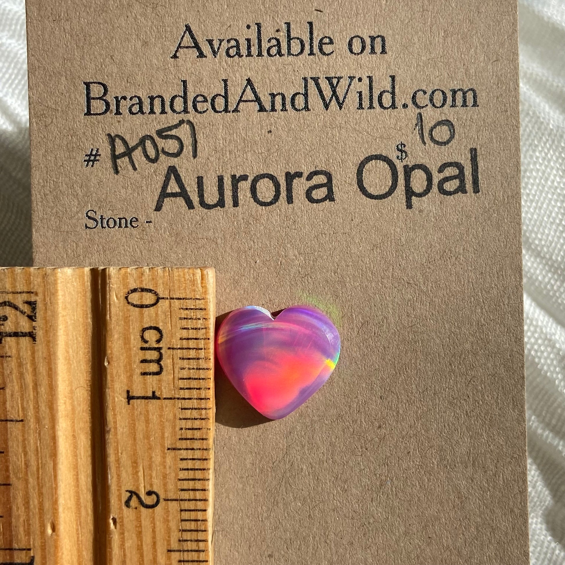 Aurora Opal Cabochon - A051 E3CDE708-BAA1-4A7A-A6C4-1E345D3B605D Brandedandwild.com