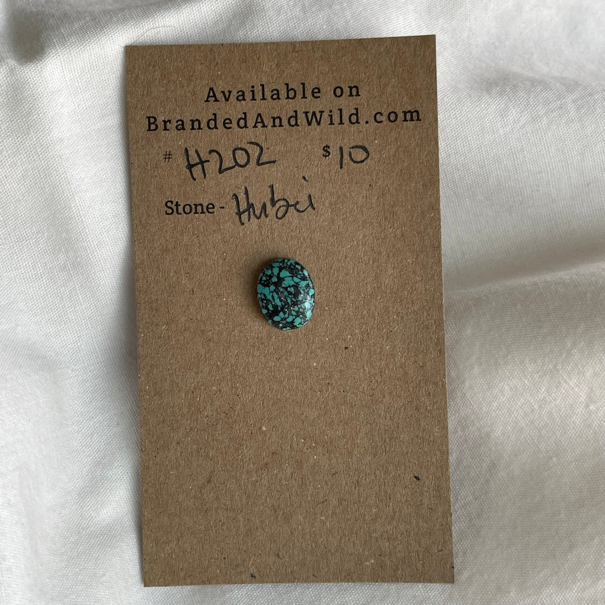 Hubei Turquoise Cabochon - H202 E3D59BA4-8844-44B5-98C6-55113B68FAE0 Brandedandwild.com