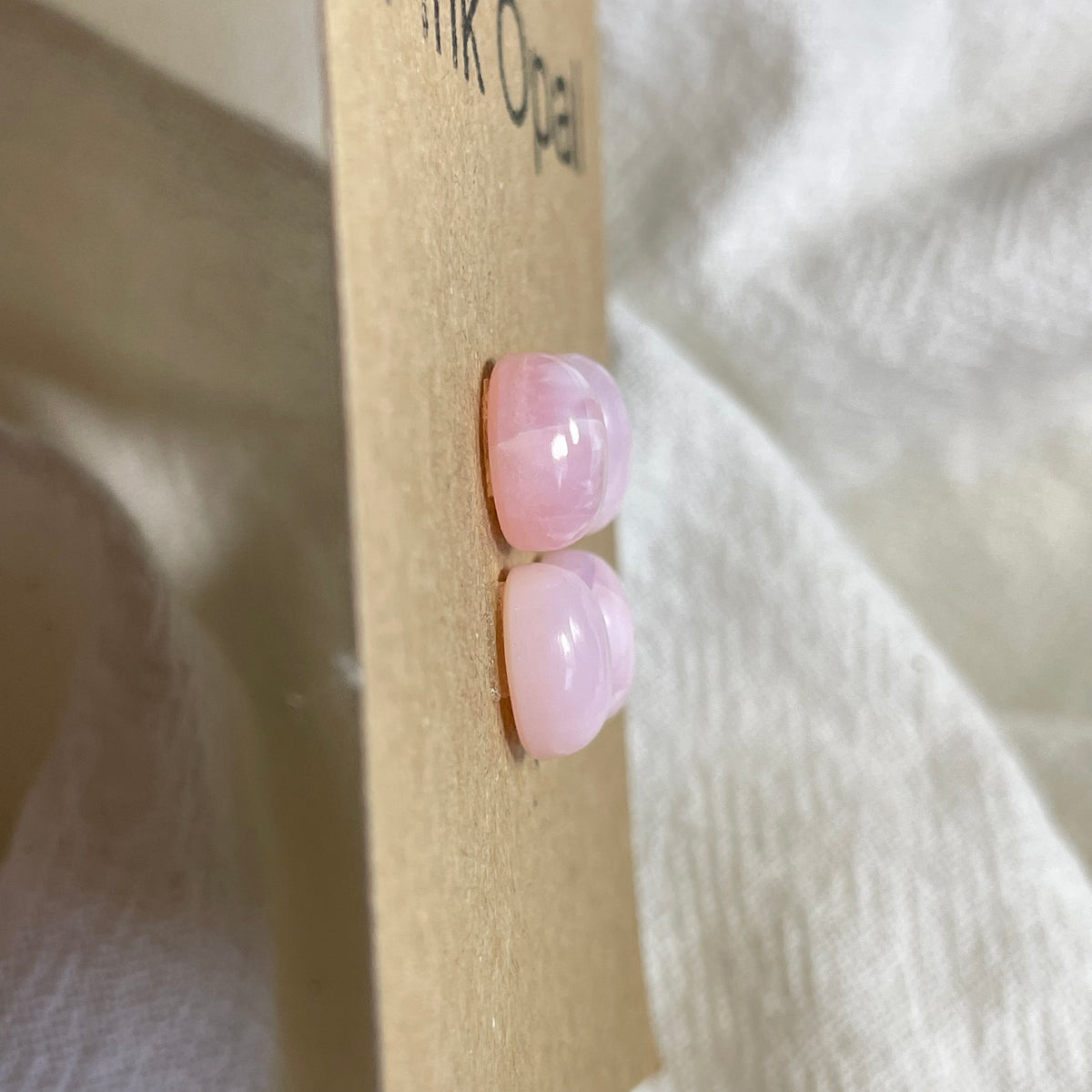 Pink Opal Cabochon - PO61 E3DF53CC-8682-4A51-A3E1-FC6E5CCD733B Brandedandwild.com