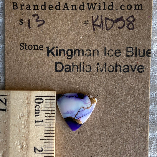 Kingman Ice Blue Dahlia Mohave - KID58