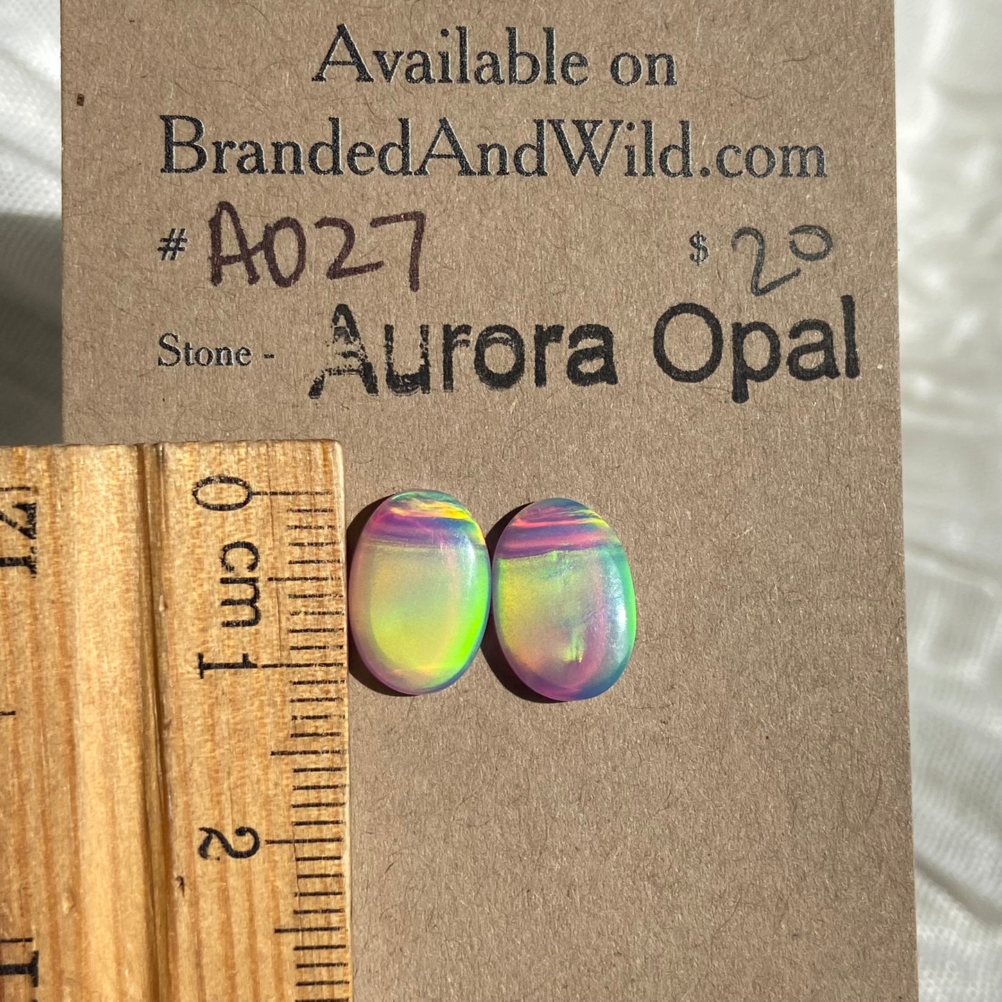 Aurora Opal Cabochon - A27 E3F2AA2B-E132-4465-934D-A6D2E1FFD159 Brandedandwild.com