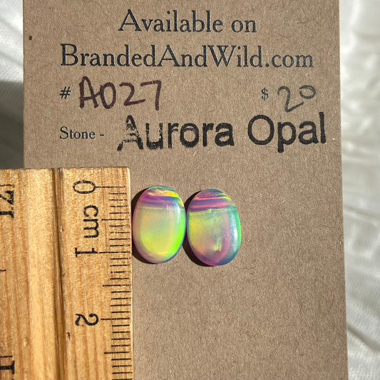 Aurora Opal Cabochon - A27 E3F2AA2B-E132-4465-934D-A6D2E1FFD159 Brandedandwild.com