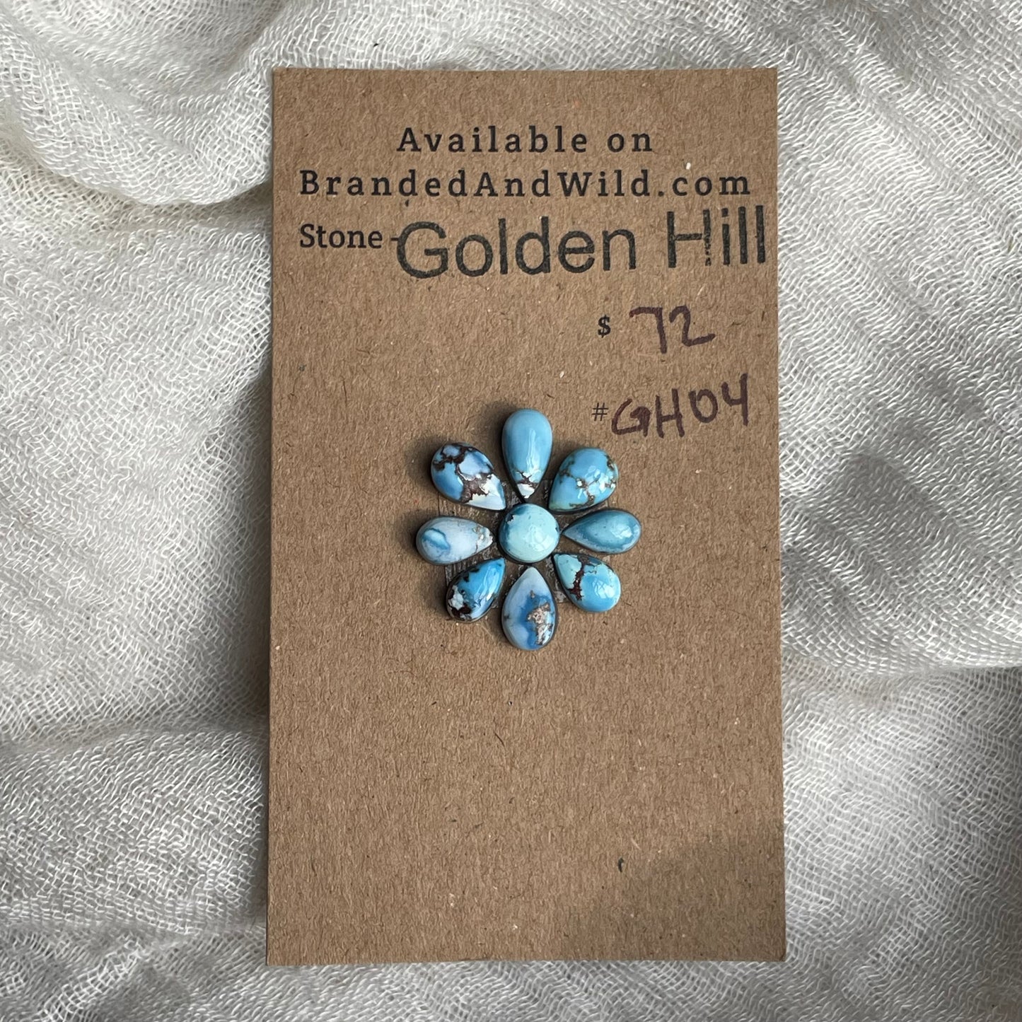 Golden Hill Turquoise Cabochon - GH04