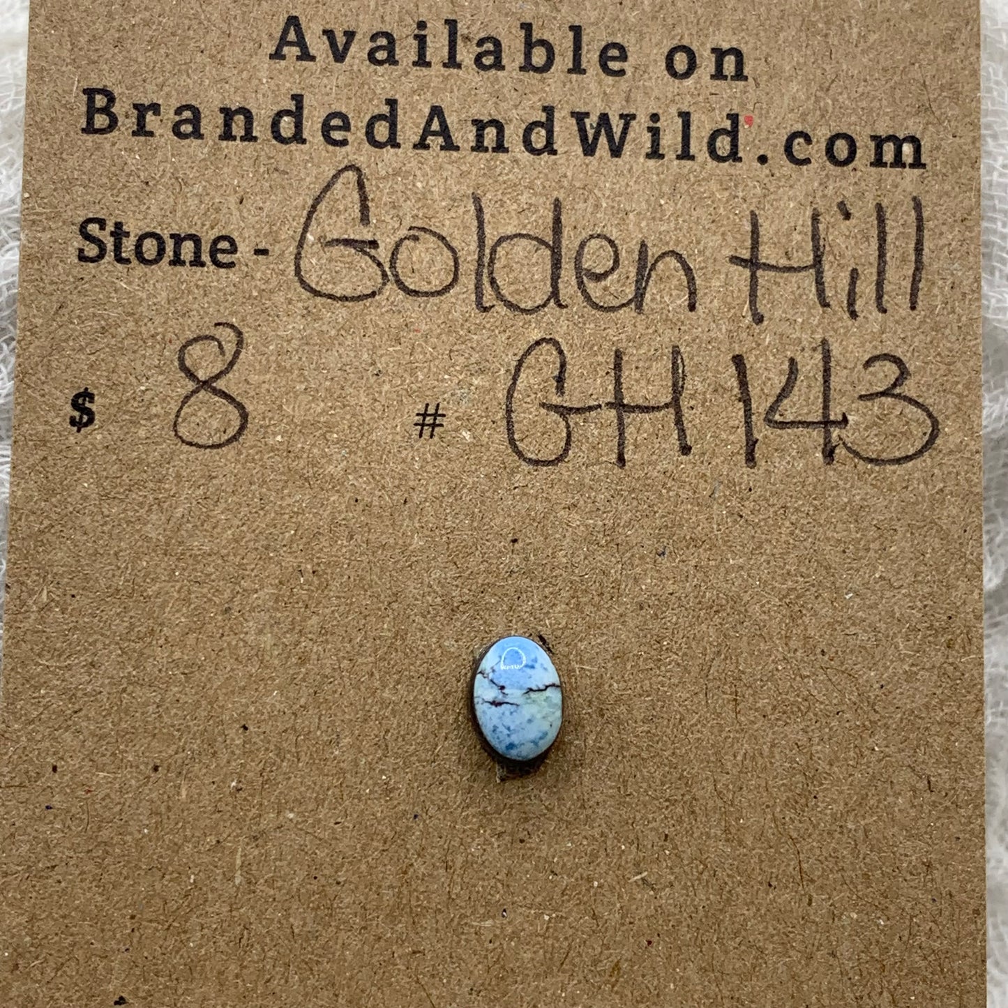 Golden Hill Turquoise Cabochon - GH143