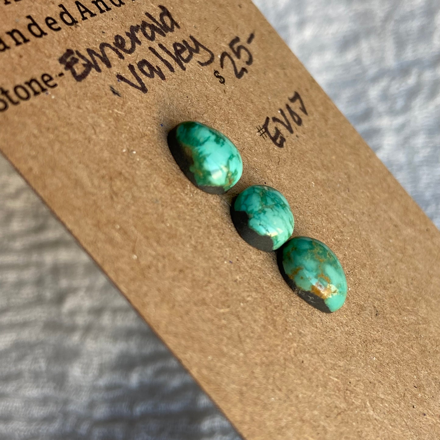 Emerald Valley Turquoise Cabochon - EV07