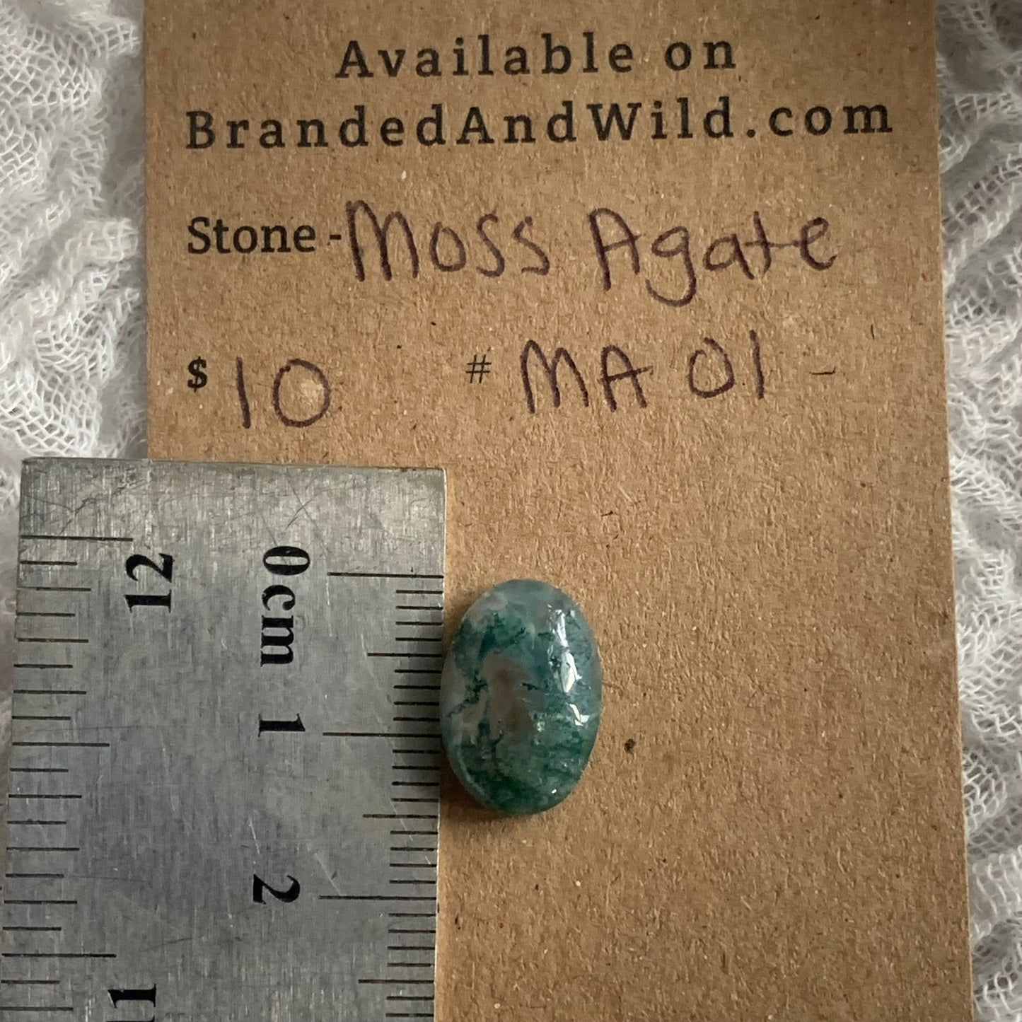 Moss Agate Cabochon - MA01