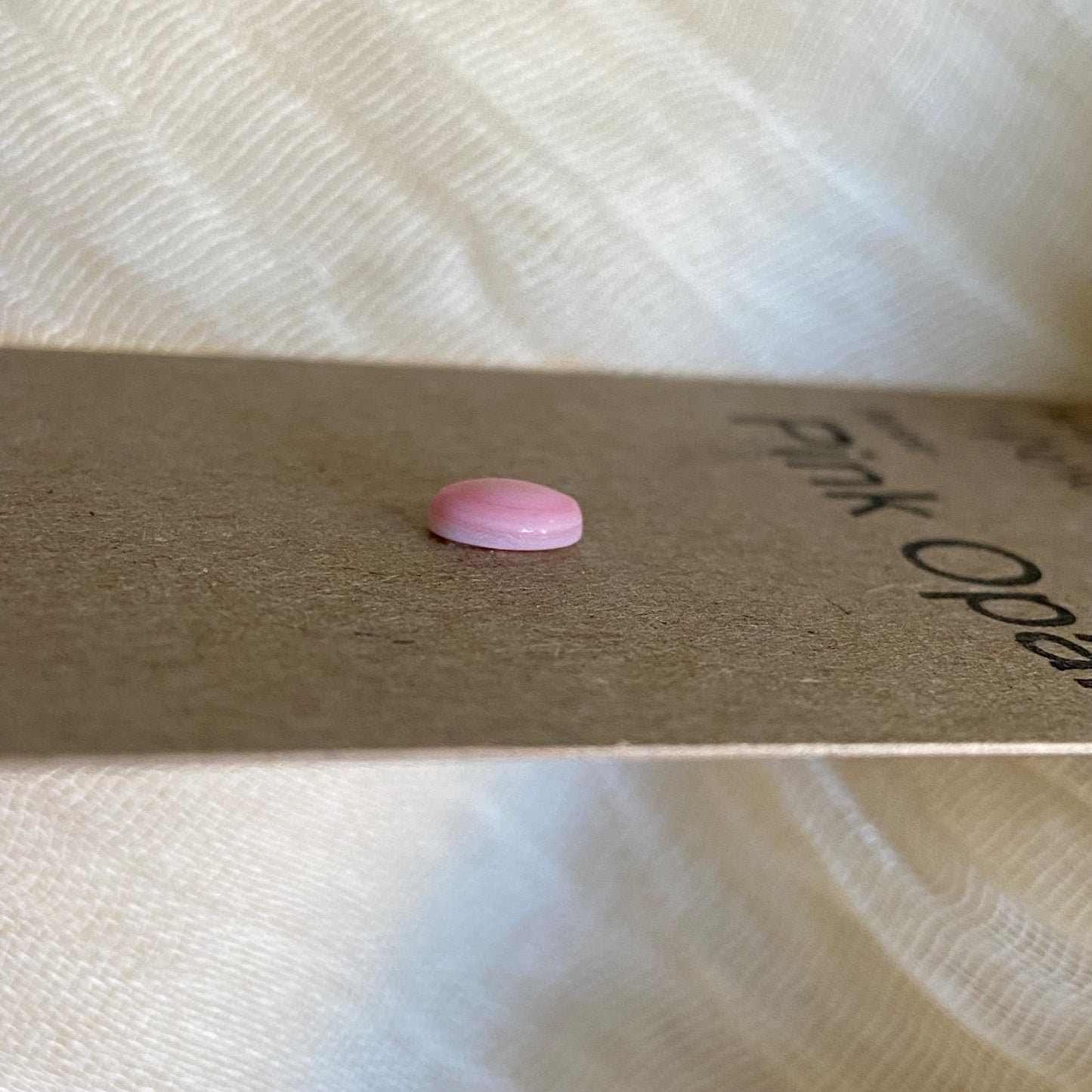 Pink Opal Cabochon - P010
