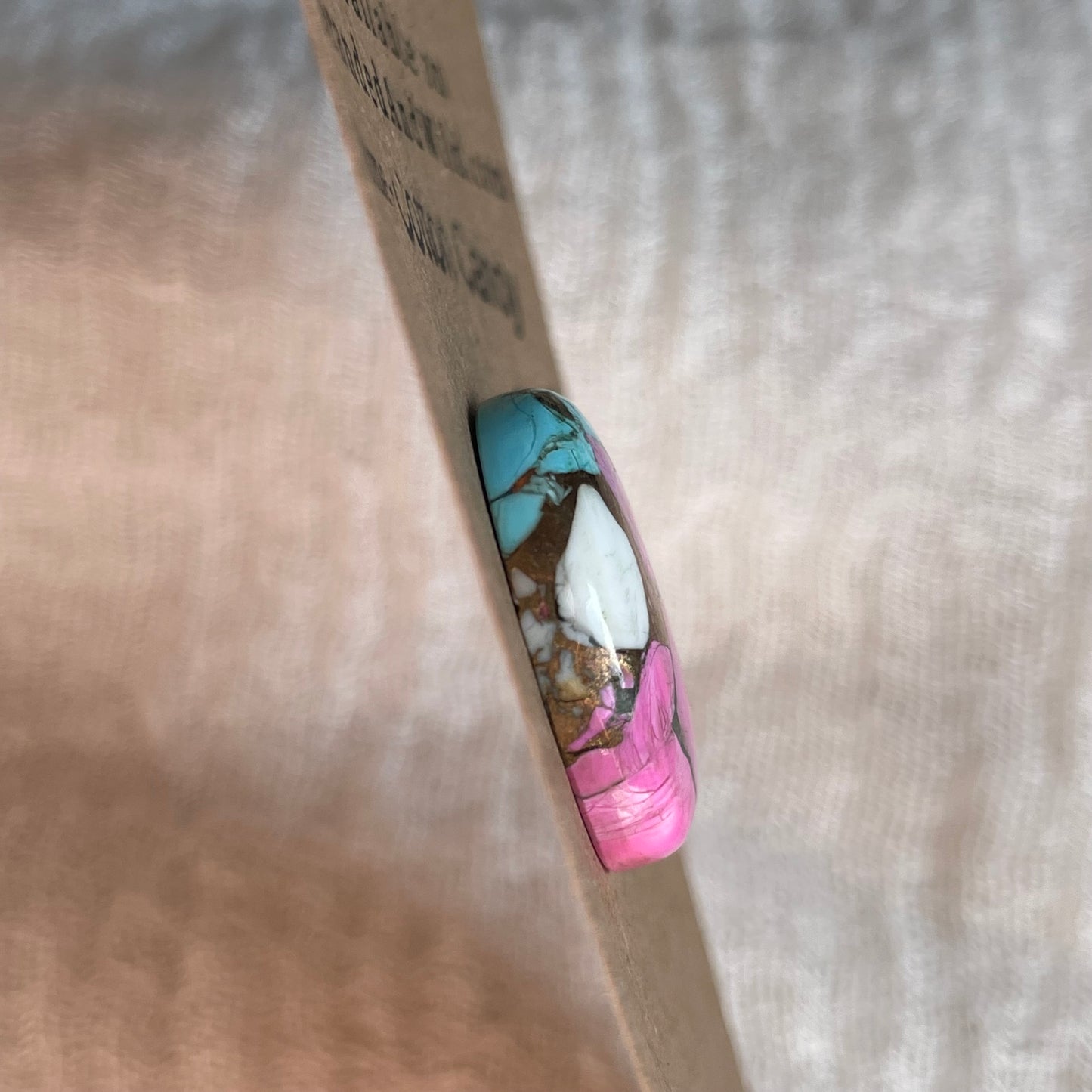 Cotton Candy Cabochon - CC57 E474AE01-C5C6-4112-9572-99A5B4F510FE Brandedandwild.com