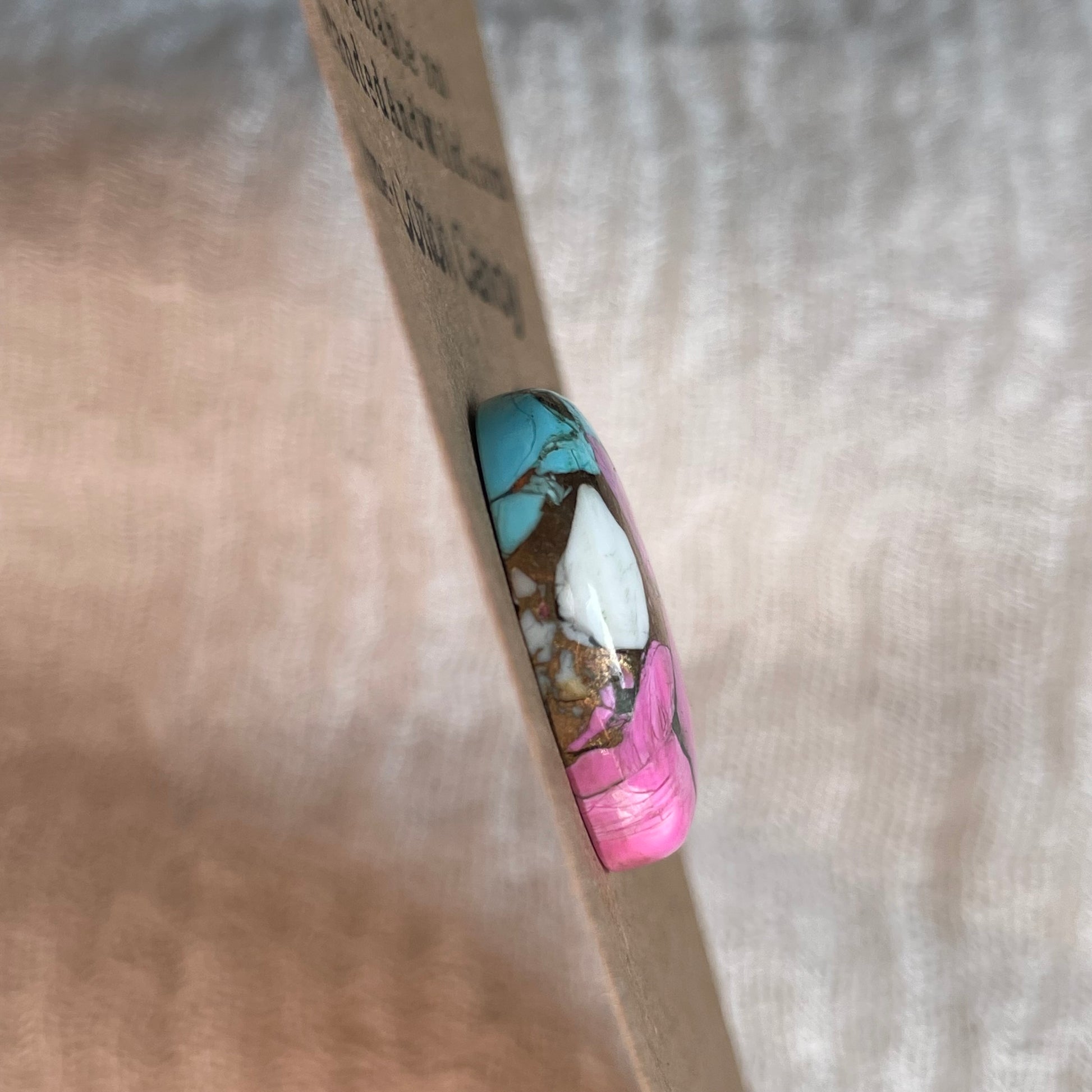 Cotton Candy Cabochon - CC57 E474AE01-C5C6-4112-9572-99A5B4F510FE Brandedandwild.com