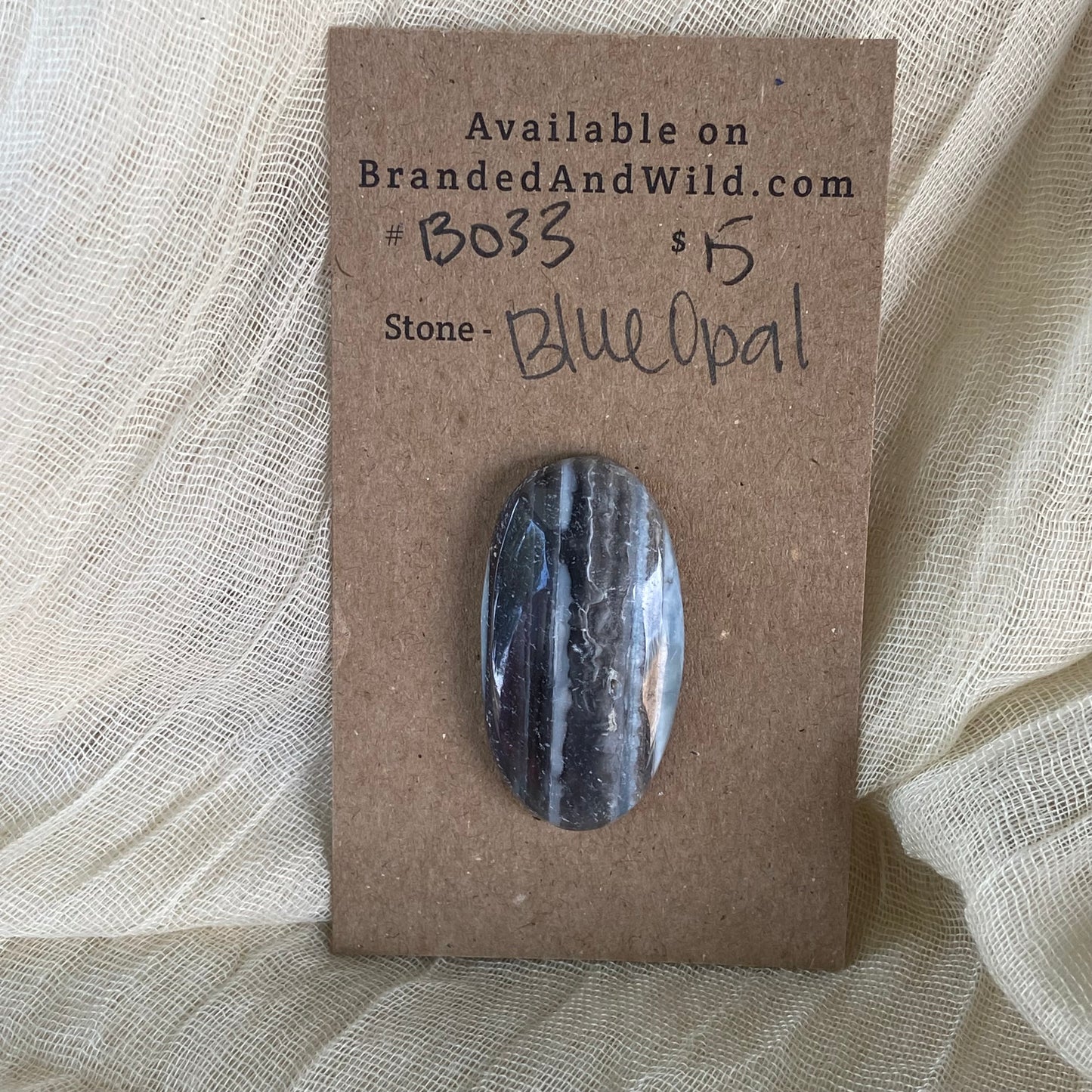 Blue Opal Cabochon - B033