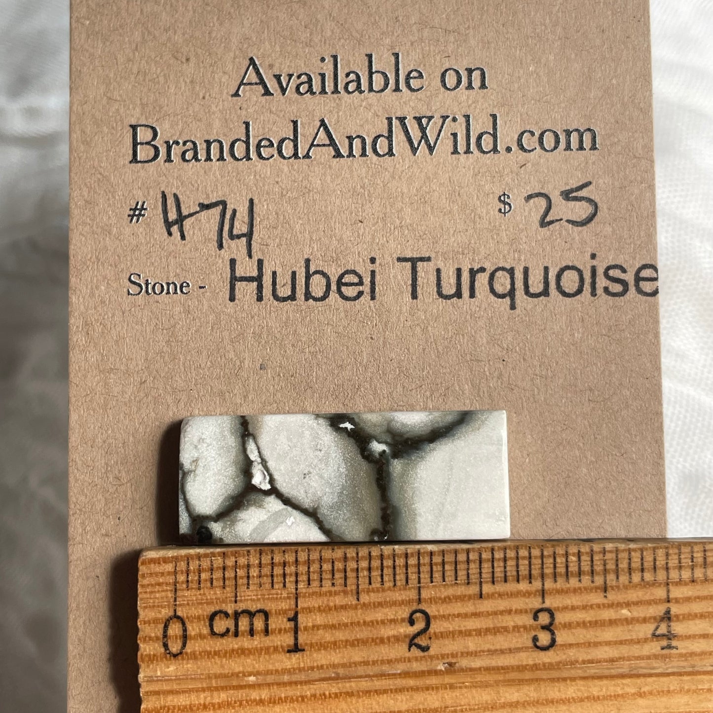 Hubei Turquoise Cabochon - H74 E4881555-FD26-4AEF-B85F-D92C20C26287 Brandedandwild.com