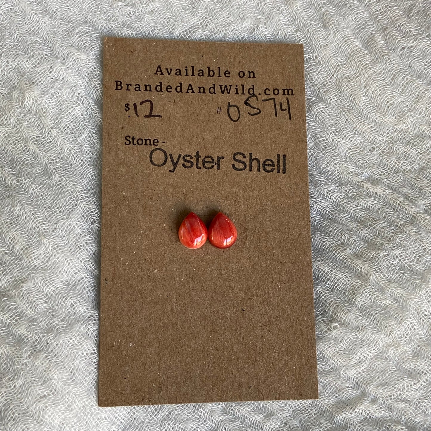 Oyster Shell Cabochon - OS74