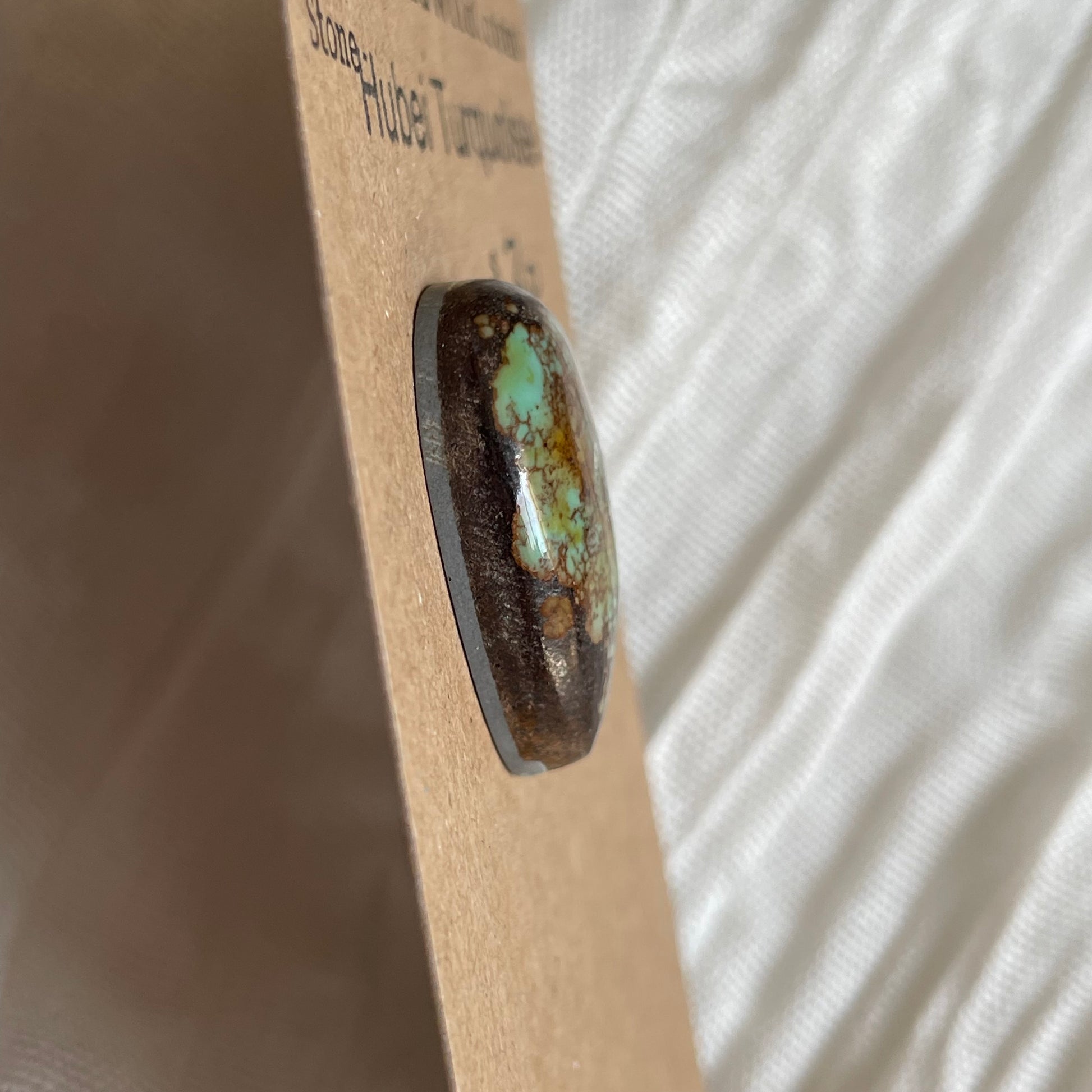 Hubei Turquoise Cabochon - H181 E48F7DC0-C0FA-428B-9F07-FCCCF3DFC217 Brandedandwild.com