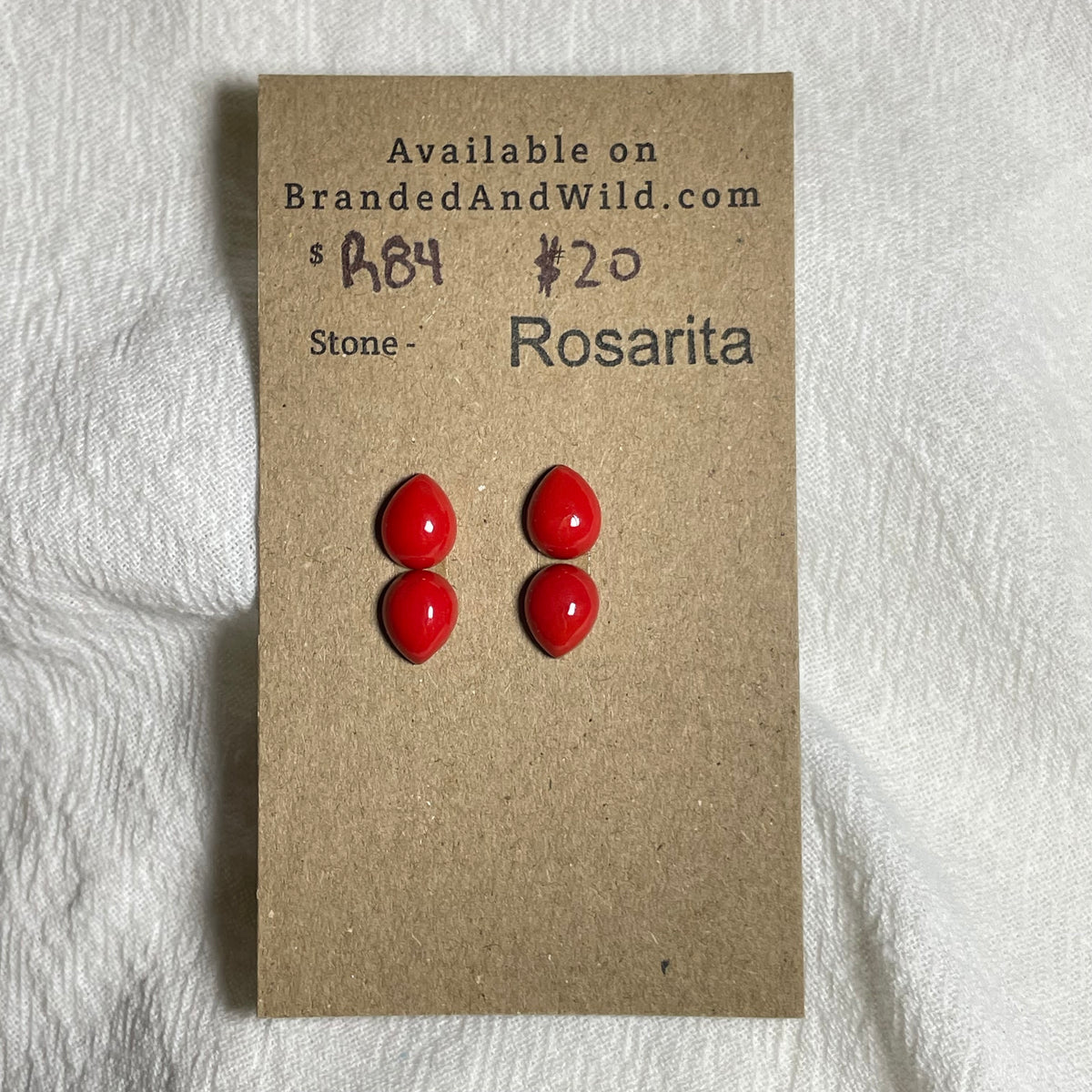 Rosarita - Cabochon - R84 E4AAC2CB-8B4E-4EE3-9F4B-3AB0D7256DB9 Brandedandwild.com