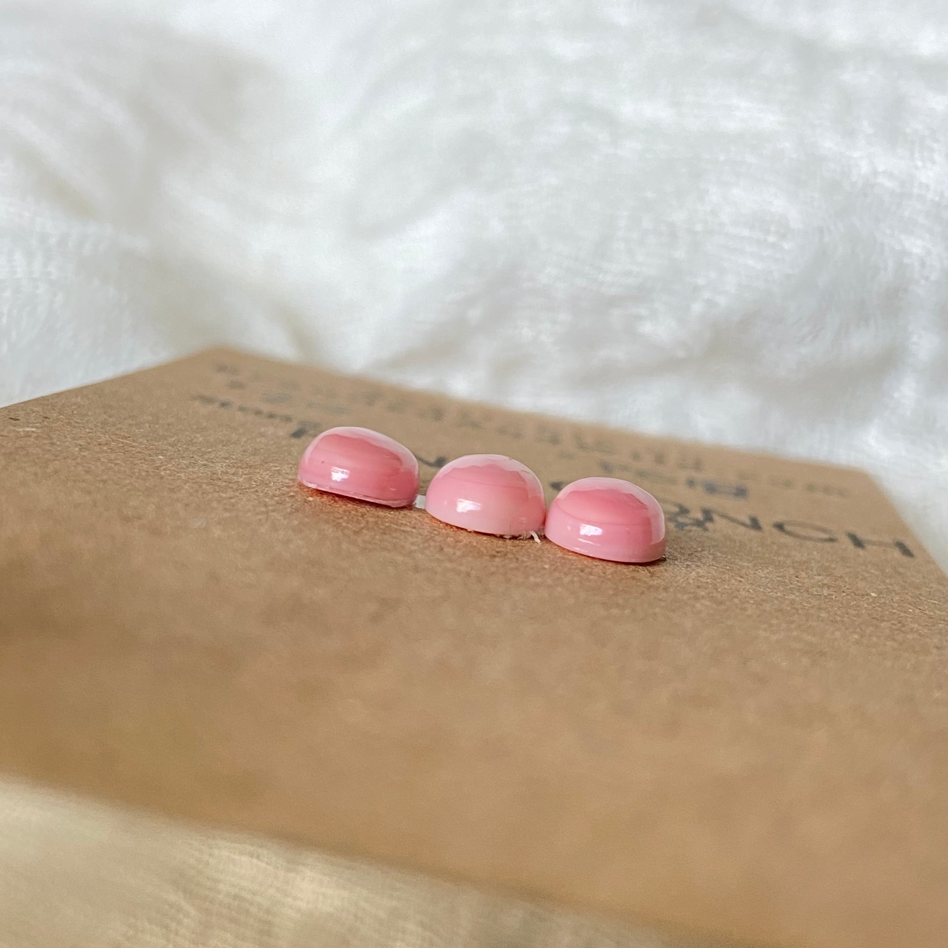 Pink Conch Cabochon - PC18 E4ABEADA-E787-45AD-B7CE-3CD0CCC57F94 Brandedandwild.com