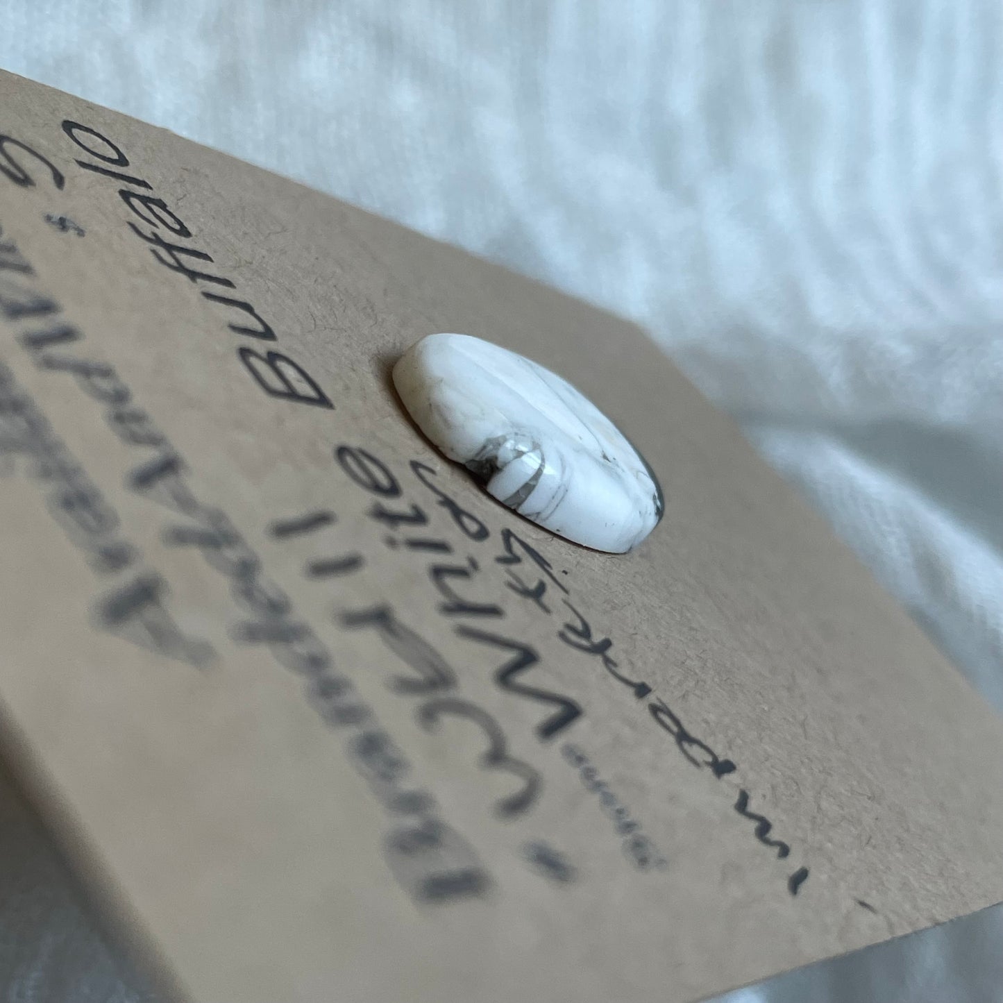 White Buffalo Cabochon - WB111 E4D2081F-D23F-4A48-B93E-506DC57C2CF3 Brandedandwild.com