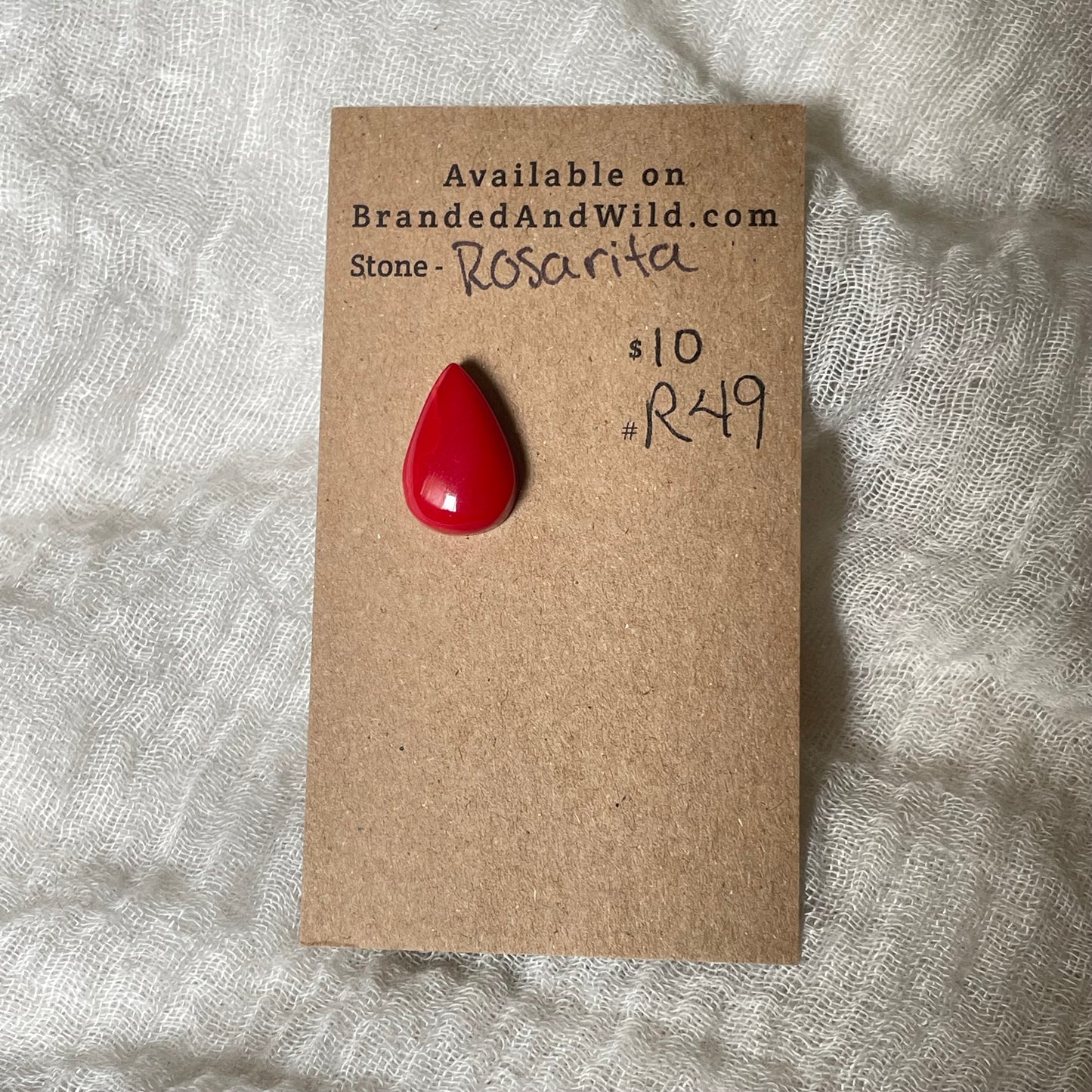 Rosarita - Cabochon - R49 E4D708E9-A963-4D0A-A99A-BA4808972466 Brandedandwild.com