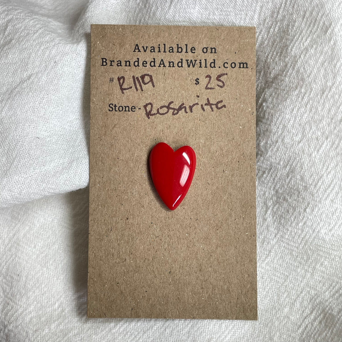 Rosarita - Cabochon - R119 E4E97BCC-1F26-41F6-AF42-53C57D960DA2 Brandedandwild.com