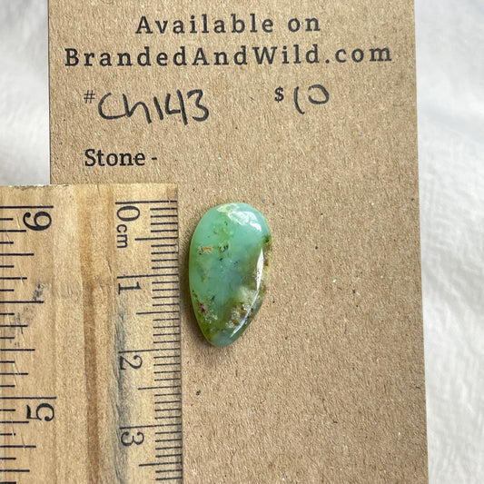Chrysoprase Cabochon - CH43 E50843EB-BEC4-405B-B2FF-F19154517E5D Brandedandwild.com