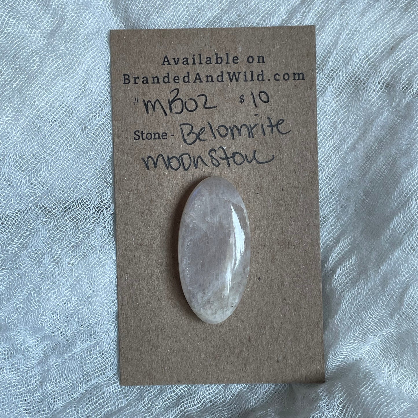 Belomrite Moonstone Cabochon - MB02