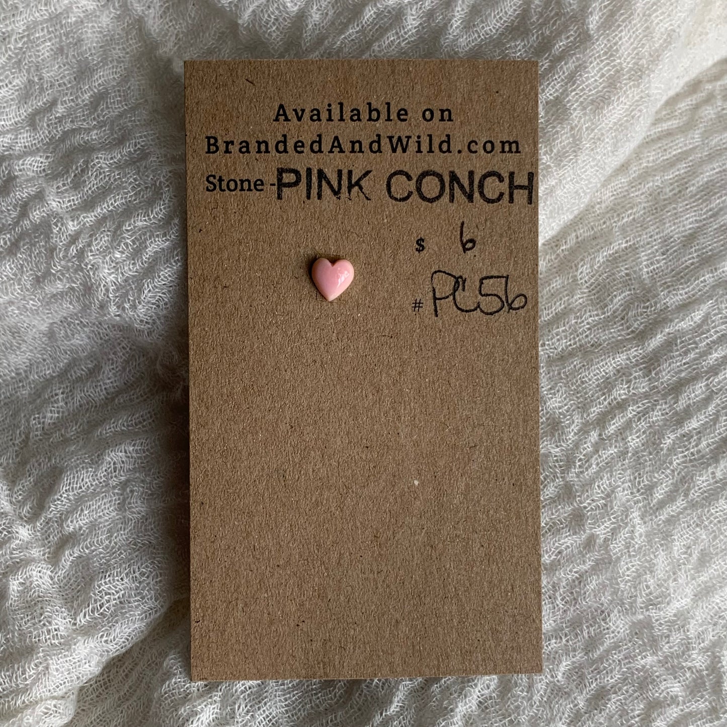 Pink Conch Cabochon - PC56