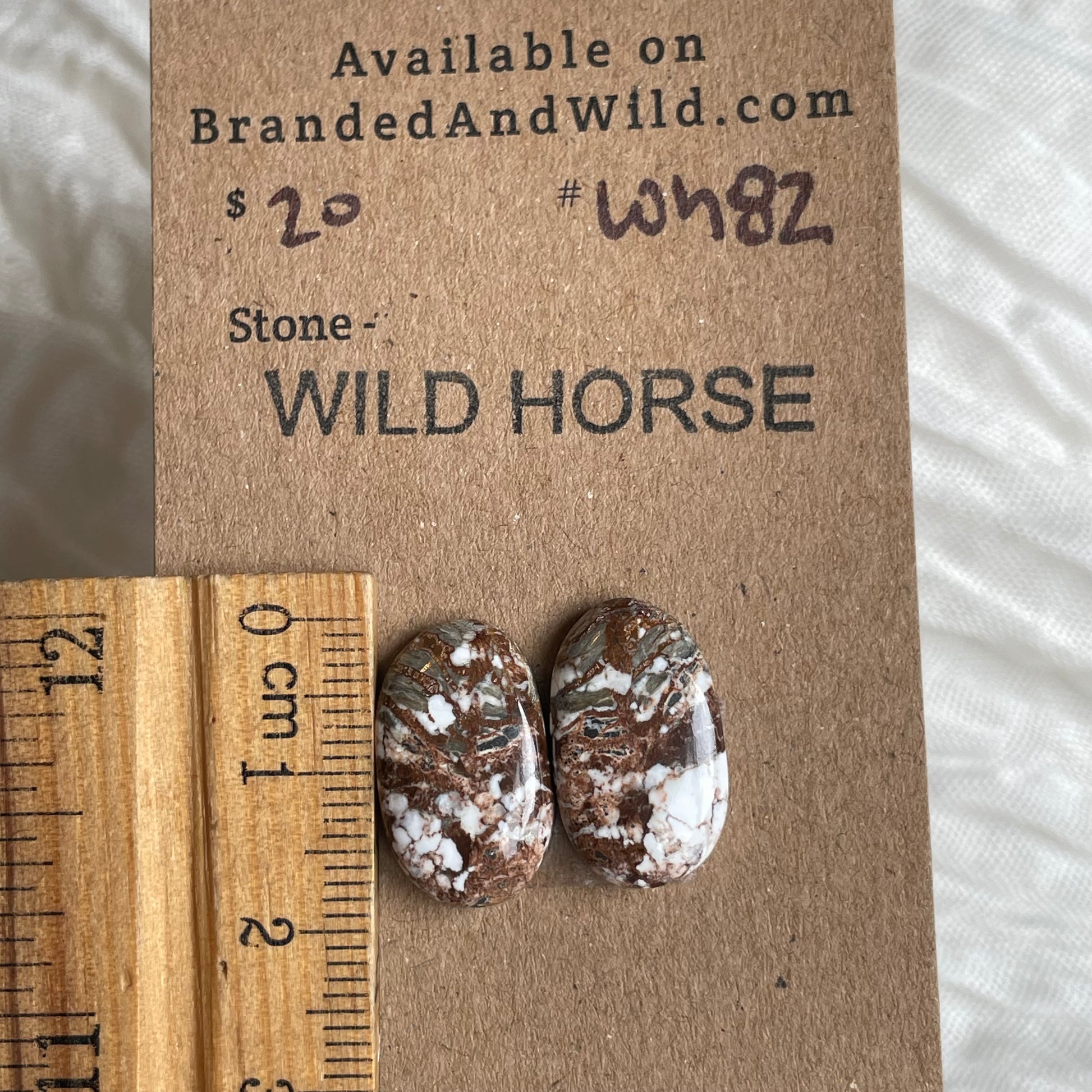Wild Horse Cabochon - WH82 E52C68AA-1E86-4E5B-A04B-591B04711491 Brandedandwild.com