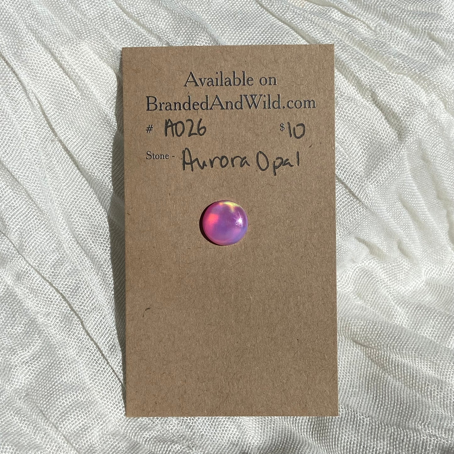 Aurora Opal Cabochon - A26 E534B423-A5E3-4B4D-854C-E2F443222C7A Brandedandwild.com