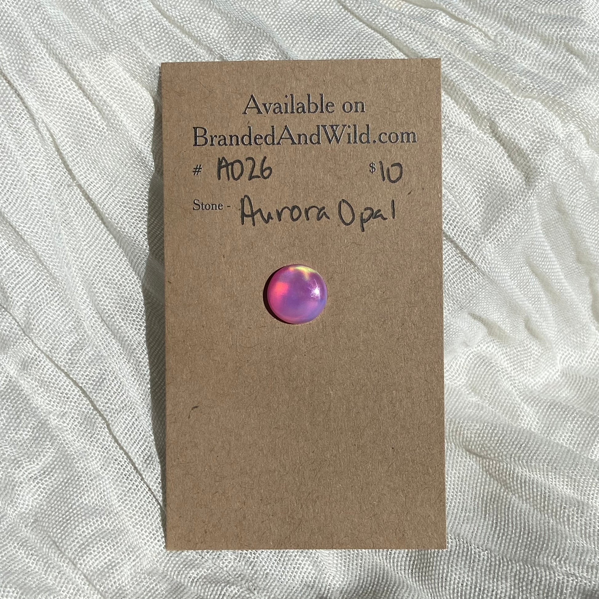 Aurora Opal Cabochon - A26 E534B423-A5E3-4B4D-854C-E2F443222C7A Brandedandwild.com