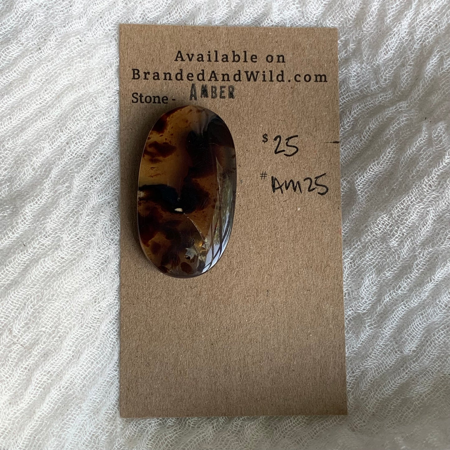Amber Cabochon AM25