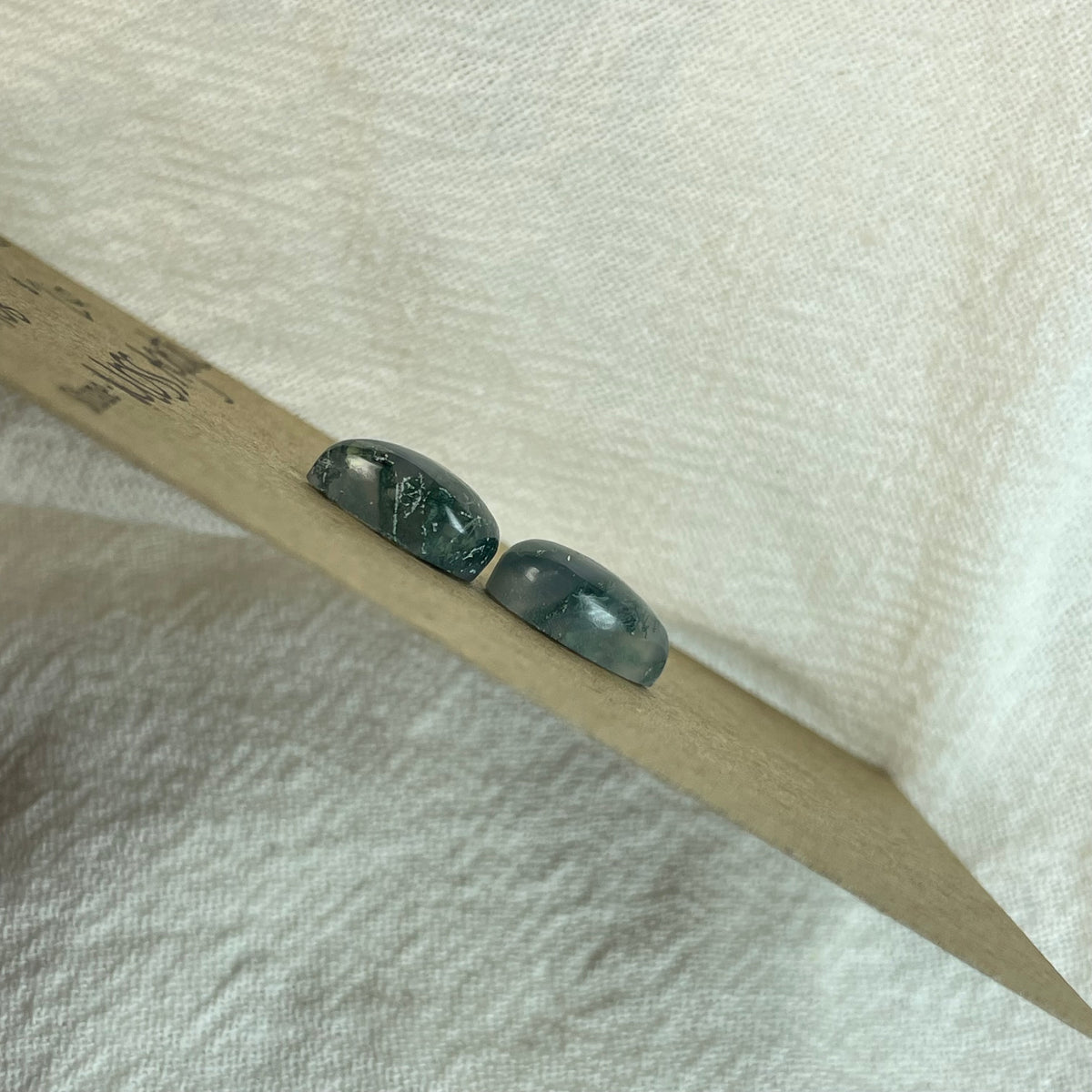 Moss Agate Cabochon - MA08 E5ABA5C7-7AA9-4C93-9D5C-097A9B29007A Brandedandwild.com