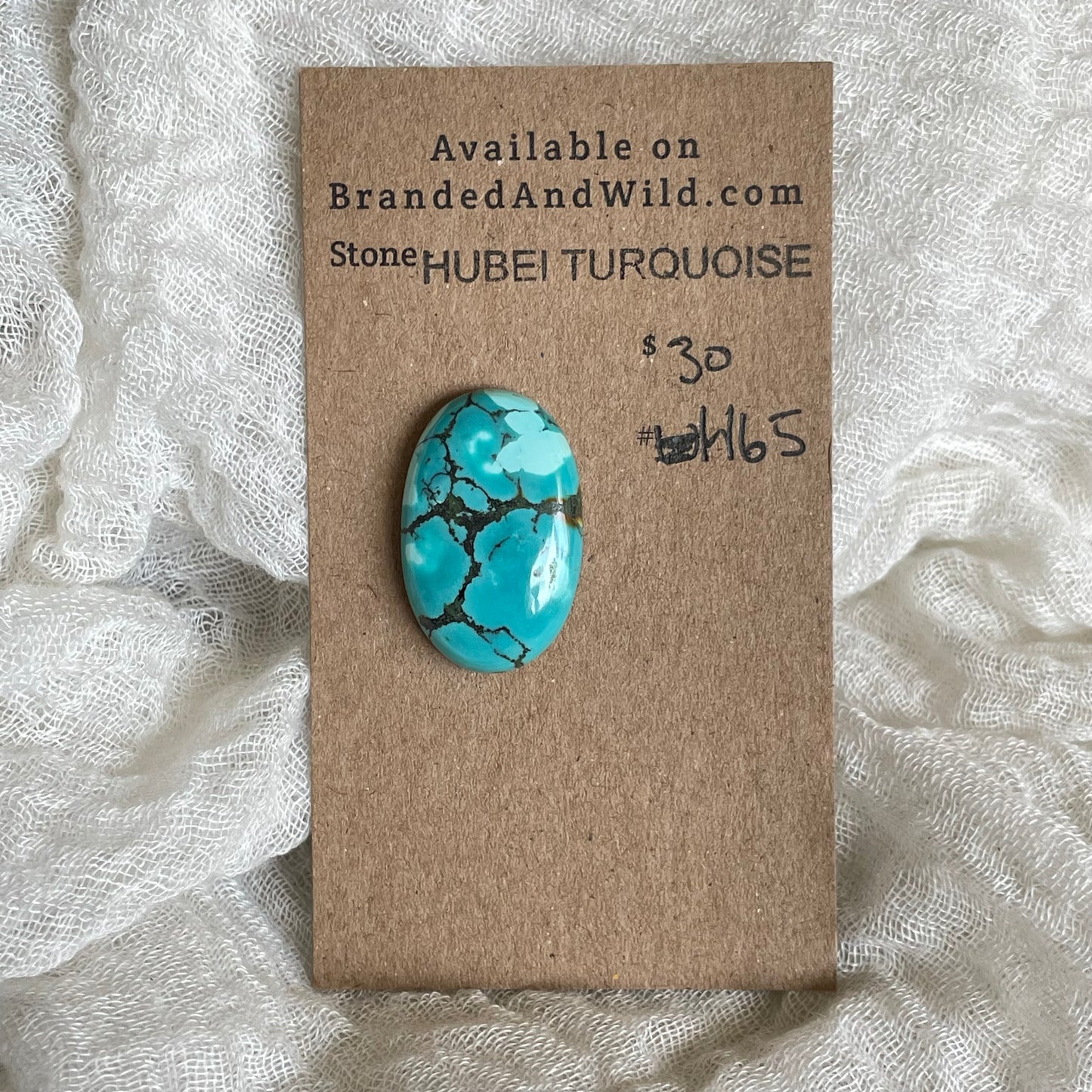 Hubei Turquoise Cabochon - H65 E5FE2D7F-D0BA-4C6C-93FD-1AFCE97716BF Brandedandwild.com