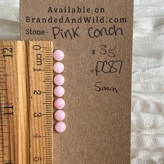 Pink Conch Cabochon - PC87 (Copy) E5FEAEA3-F1F4-4000-8B29-B973752229EC Brandedandwild.com