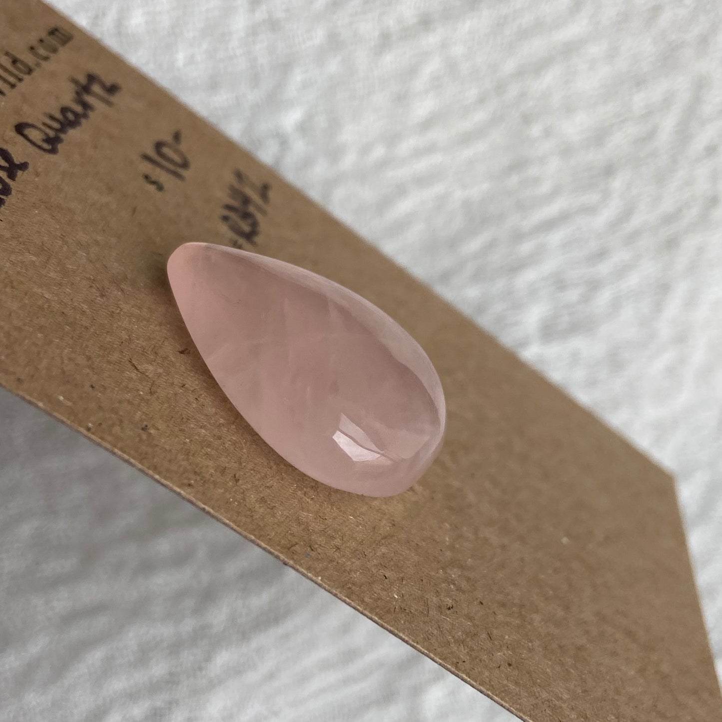 Rose Quartz Cabochon - RQ42