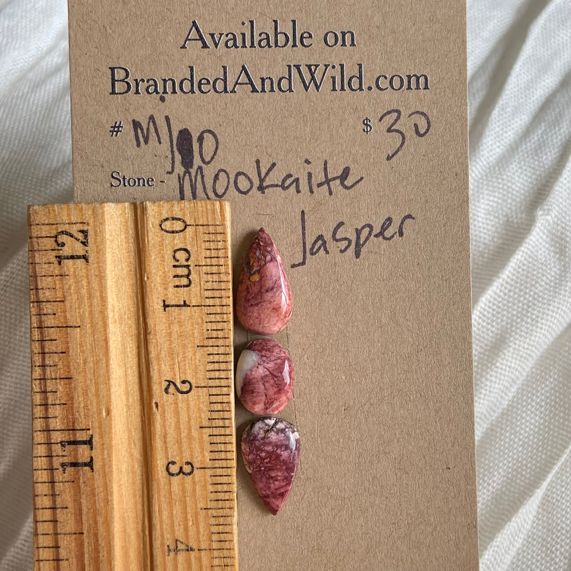 Mookaite Jasper Cabochon - MJ10 E61C44E6-DBA3-4187-9740-2AFD78D5BCFC Brandedandwild.com