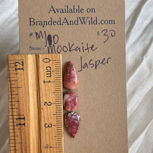 Mookaite Jasper Cabochon - MJ10 E61C44E6-DBA3-4187-9740-2AFD78D5BCFC Brandedandwild.com