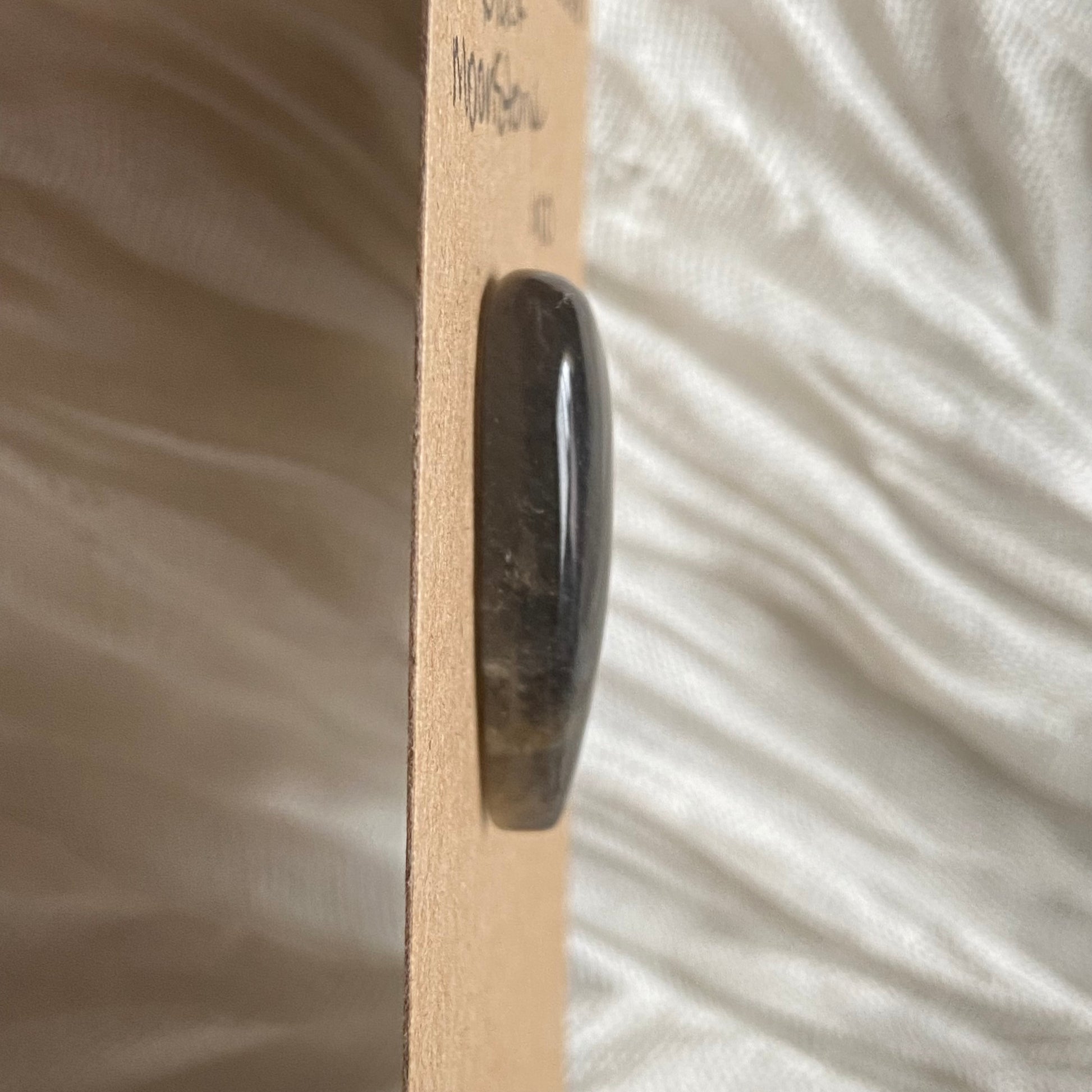 Black Moonstone Cabochon - M047 E62996BB-1E7D-470D-B4A1-DC754732FC03 Brandedandwild.com
