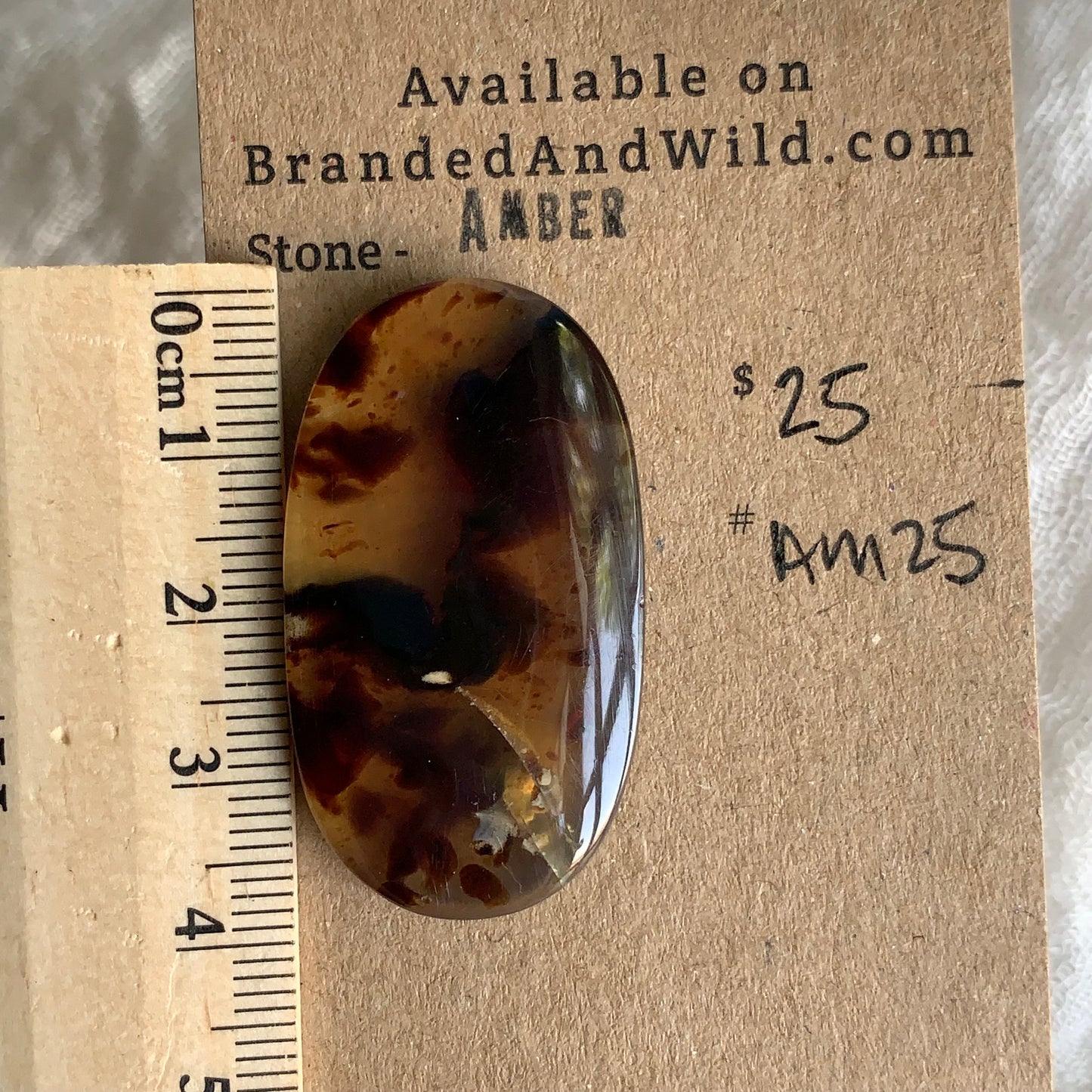 Amber Cabochon AM25