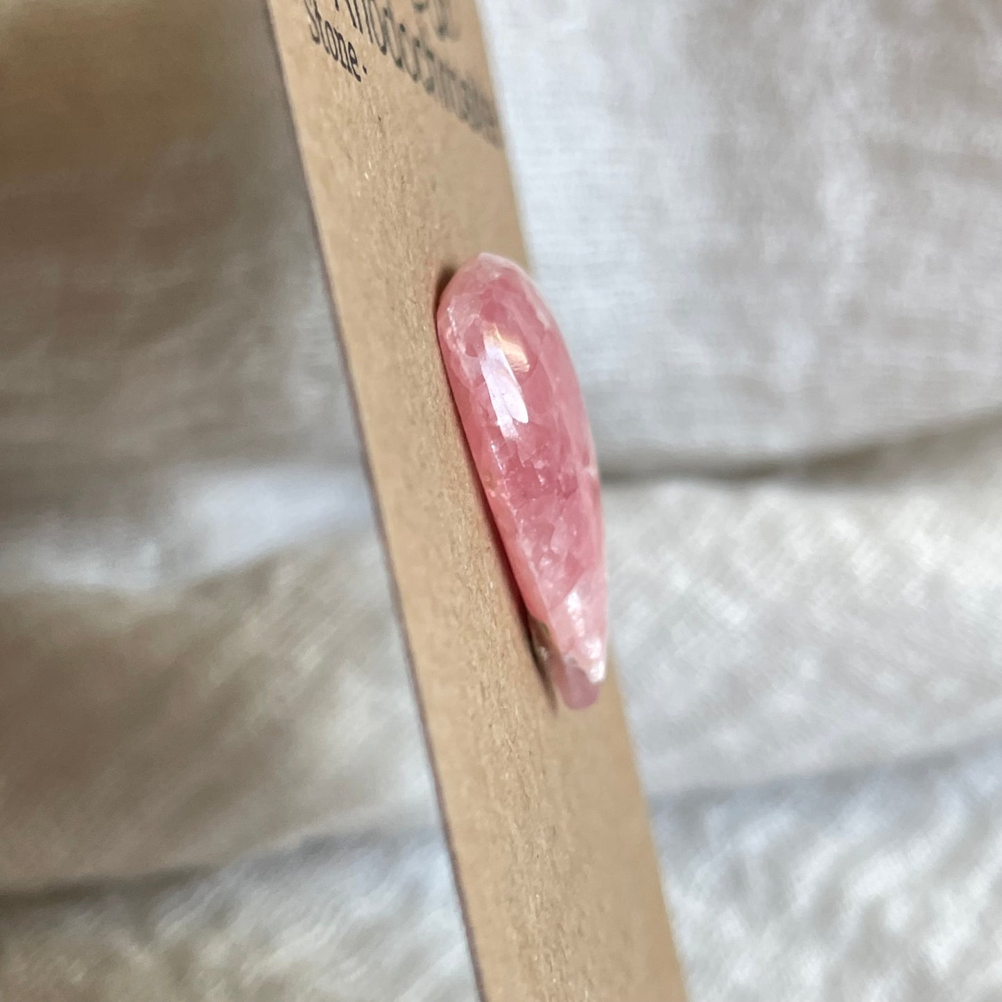 Rhodochrosite Cabochon - R80 E6597942-CCF9-4AD4-81B9-A9936C5C0C43 Brandedandwild.com